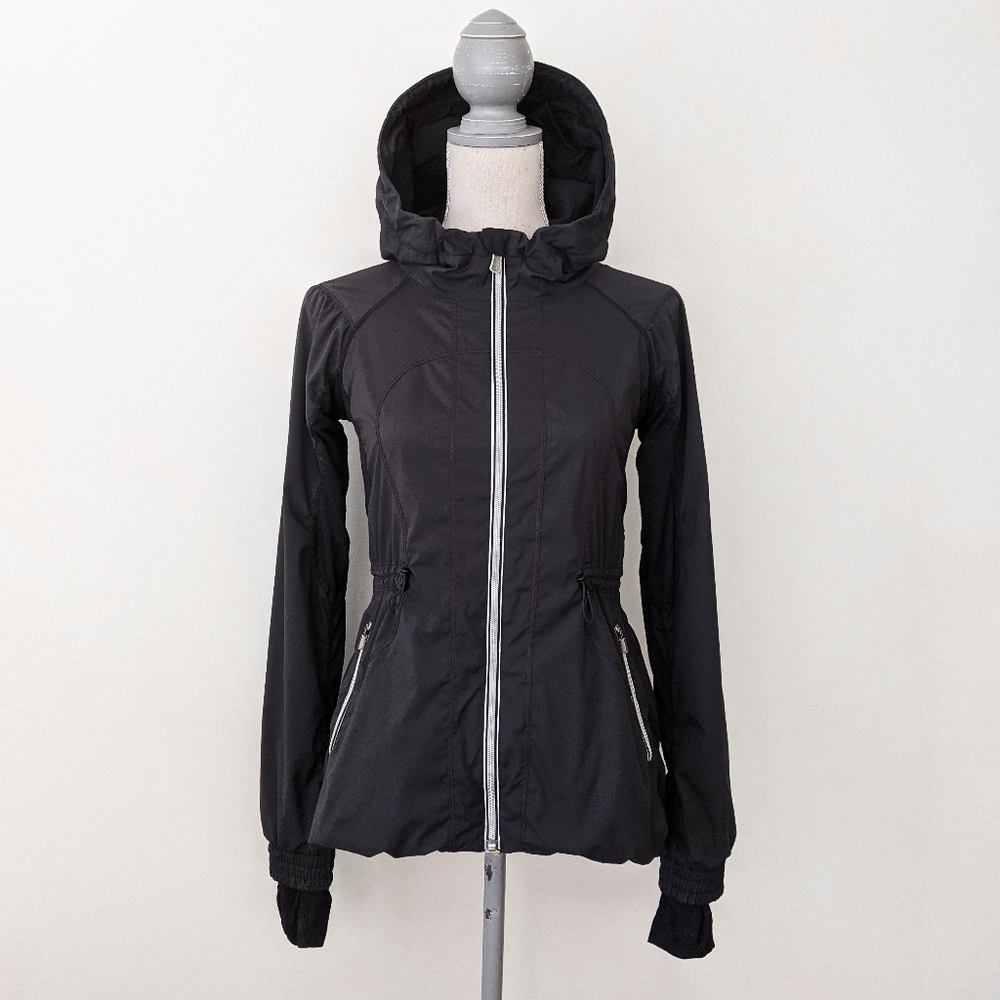 Rare Lululemon Run Resolution Jacket Black